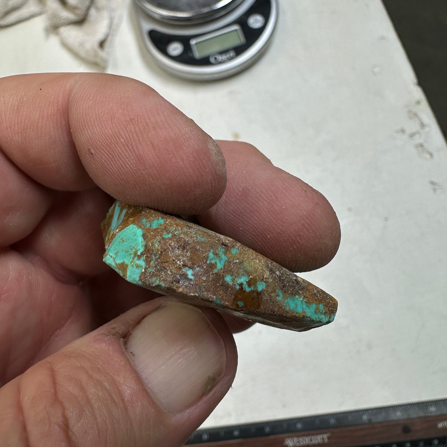 RISING PHOENIX Turquoise rough - 52 grams