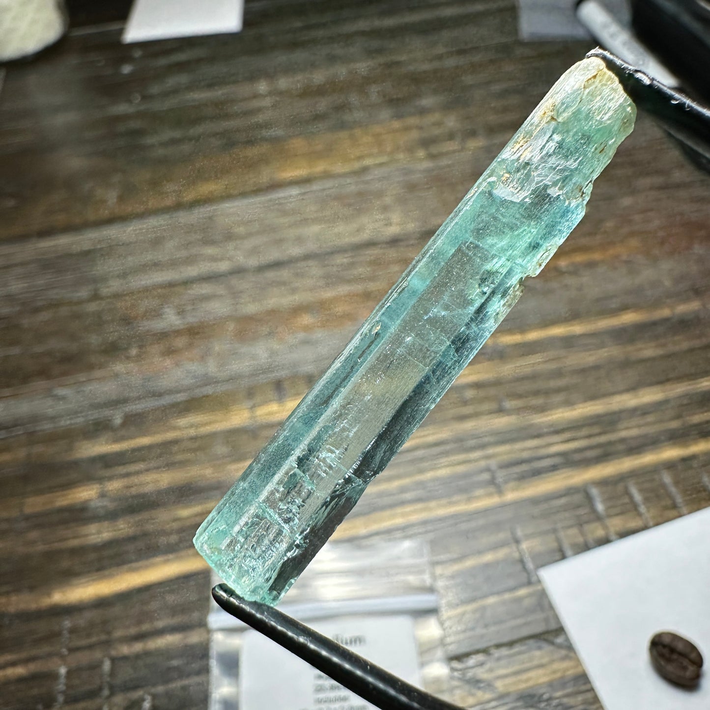 23.89ct VANADIUM BERYL Facet Rough