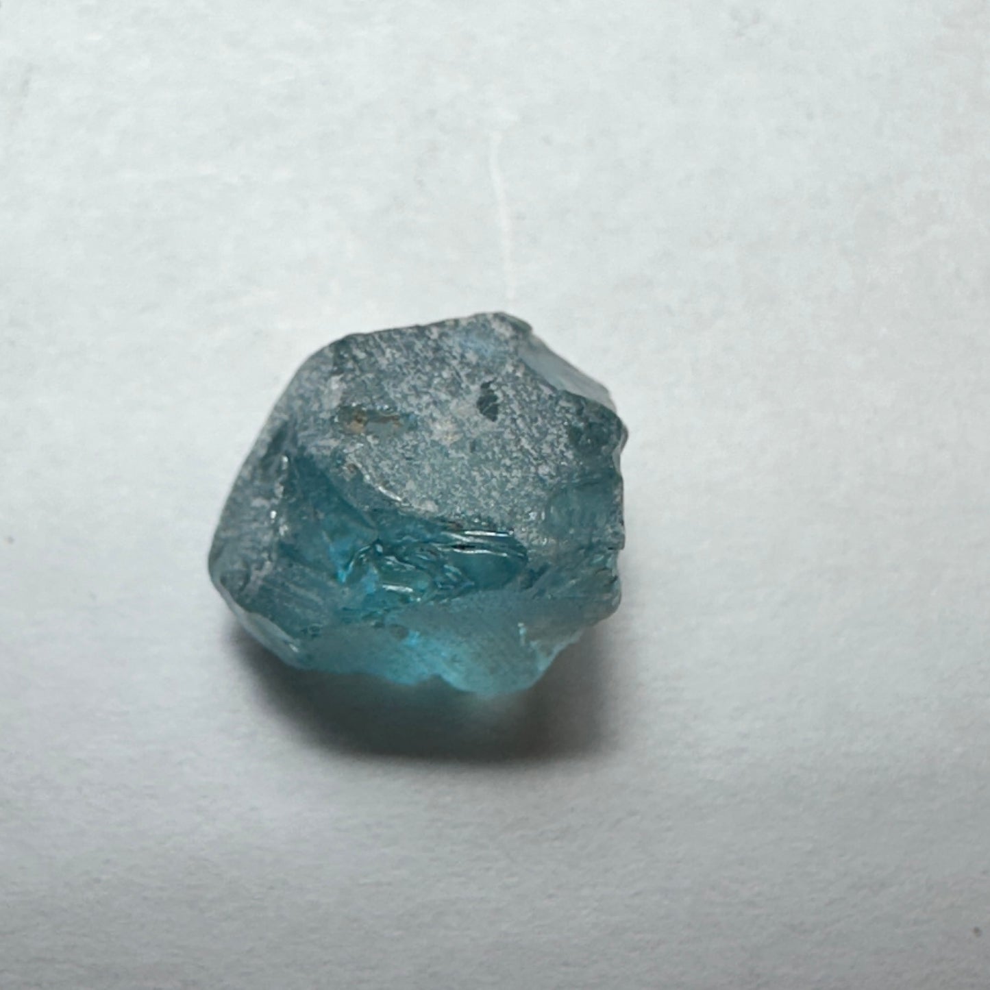 7.70ct BLUE ZIRCON Facet Rough