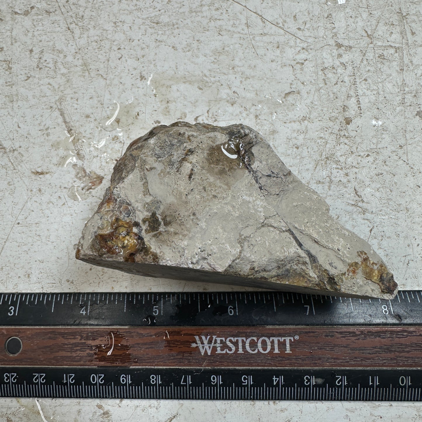 MORRISONITE JASPER Faced Rough - 0.49 Pounds