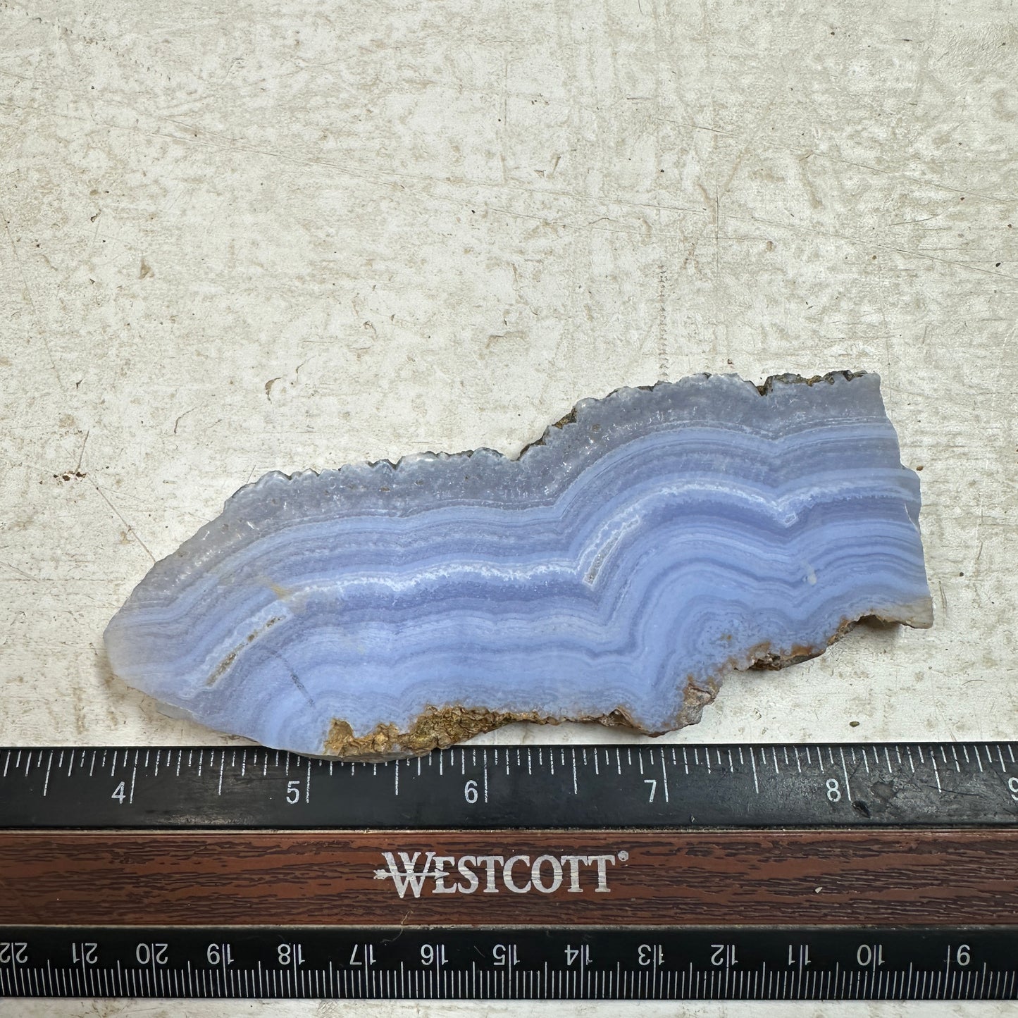 BLUE LACE AGATE Slab - 70 grams