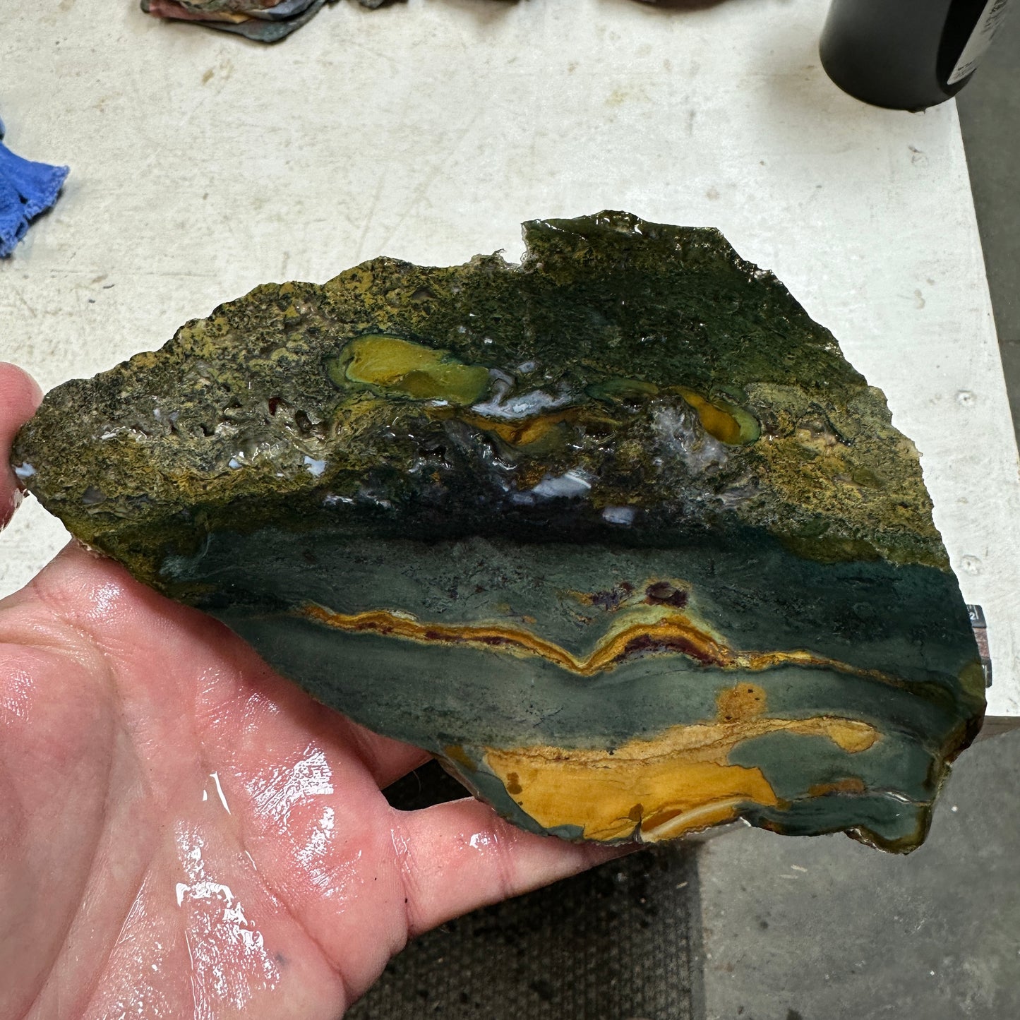 ECHO RIDGE JASPER Slab - 222 grams