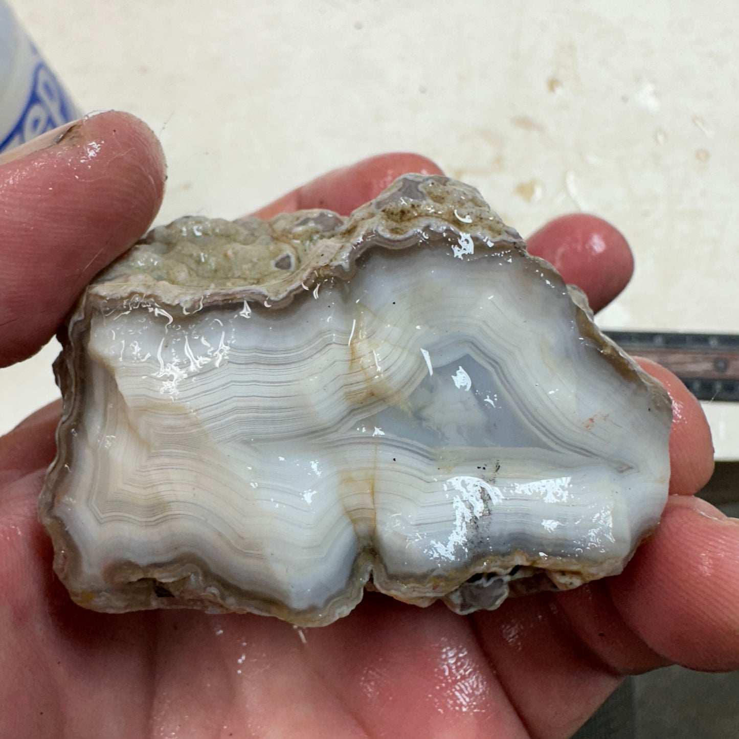 MOROCCAN AGATE Rough - 0.75 Pounds