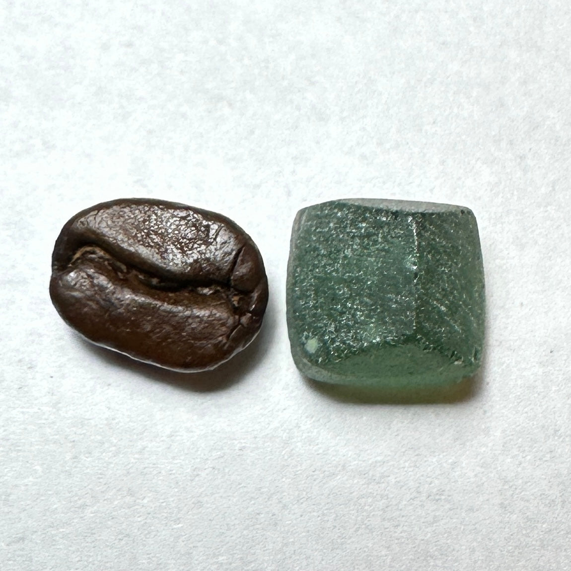 8.16ct GREEN APATITE Preformed Facet Rough