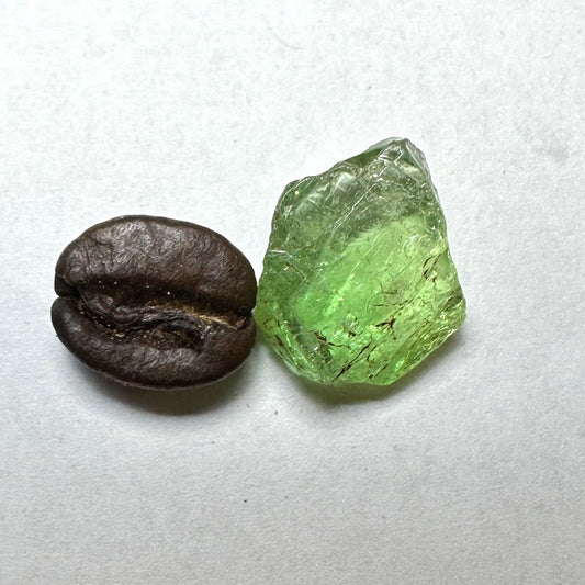 9.16ct GREEN DRAGON GARNET Facet Rough