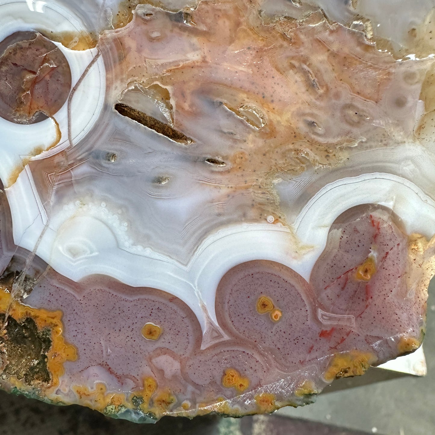 MOROCCAN AGATE Slab - 329 grams