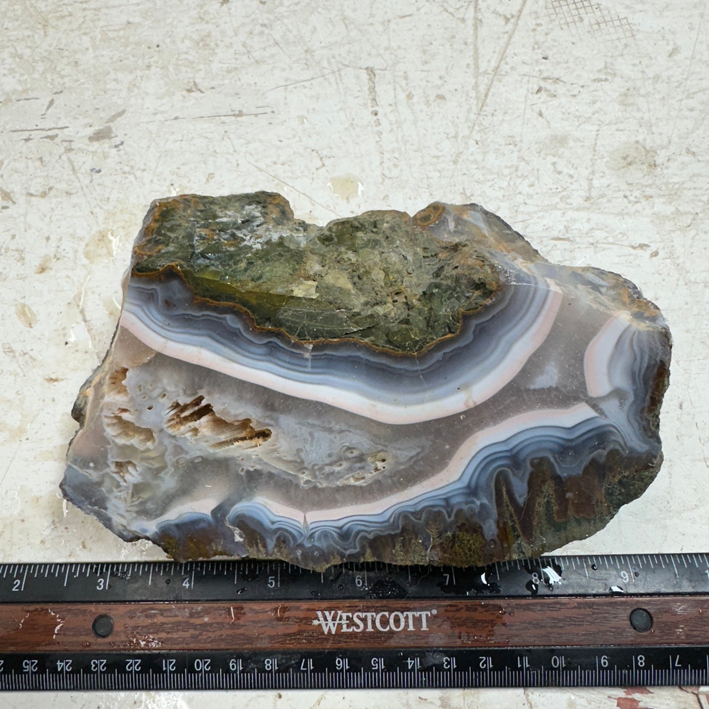 MOROCCAN KERROUCHEN AGATE Rough - 2.74 Pounds