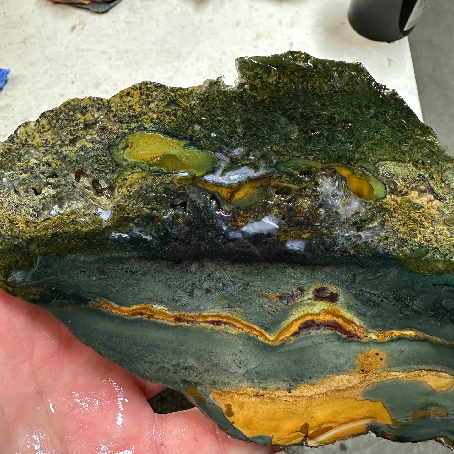 ECHO RIDGE JASPER Slab - 222 grams