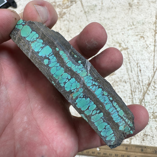 203 gram Hubei Turquoise rough