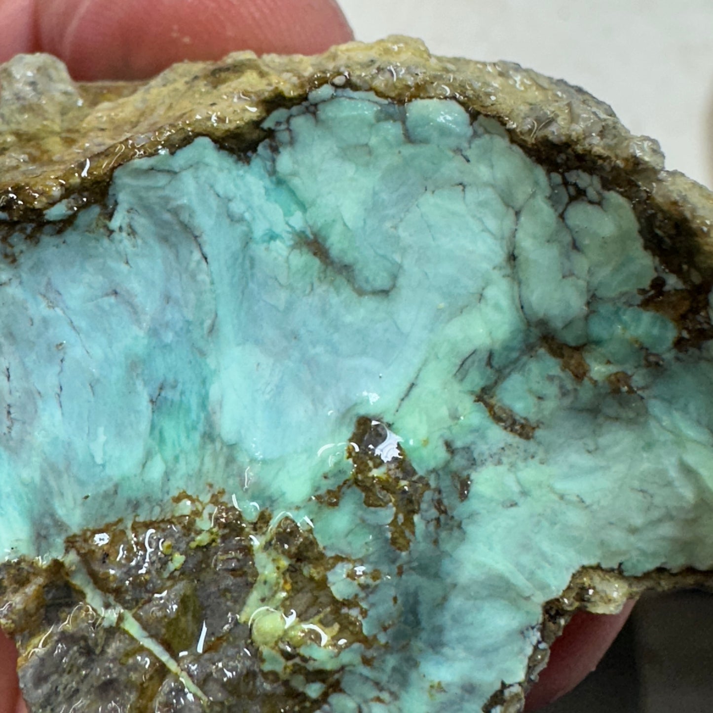 BROKEN ARROW VARISCITE Rough - 111.5 grams