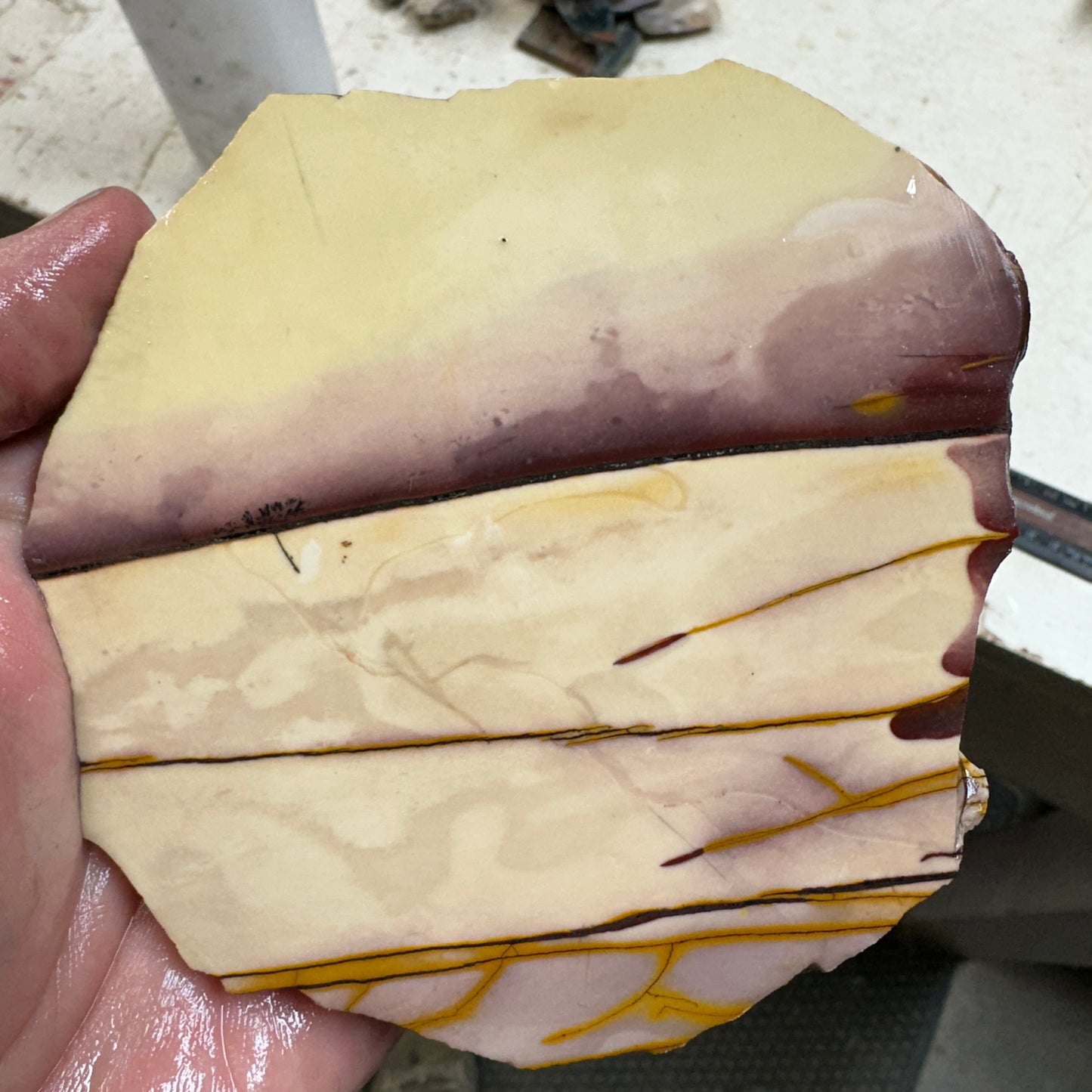 PASTEL MOOKAITE Slab - 148 grams