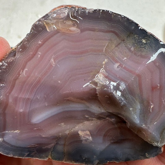 SWAZI ROSE AGATE Rough - 1.15 Pounds