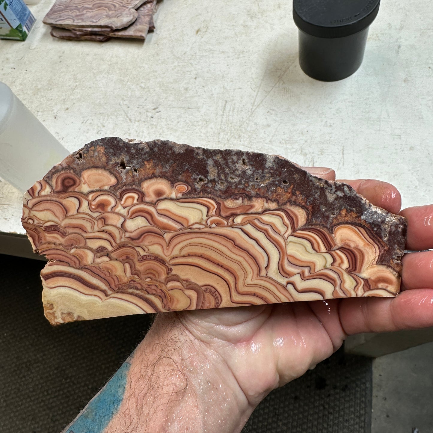ROLLING HILLS DOLOMITE Slab - 200 grams