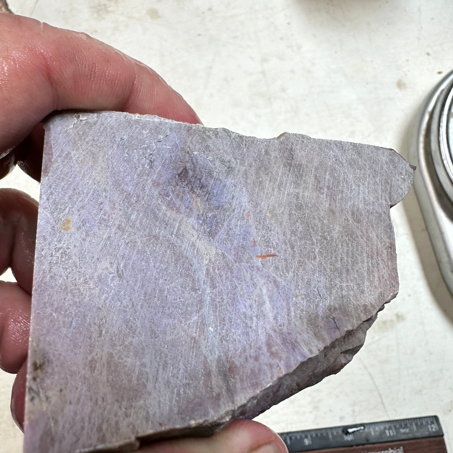 TURKISH PURPLE JADEITE Faced Rough - 1.32 Pounds