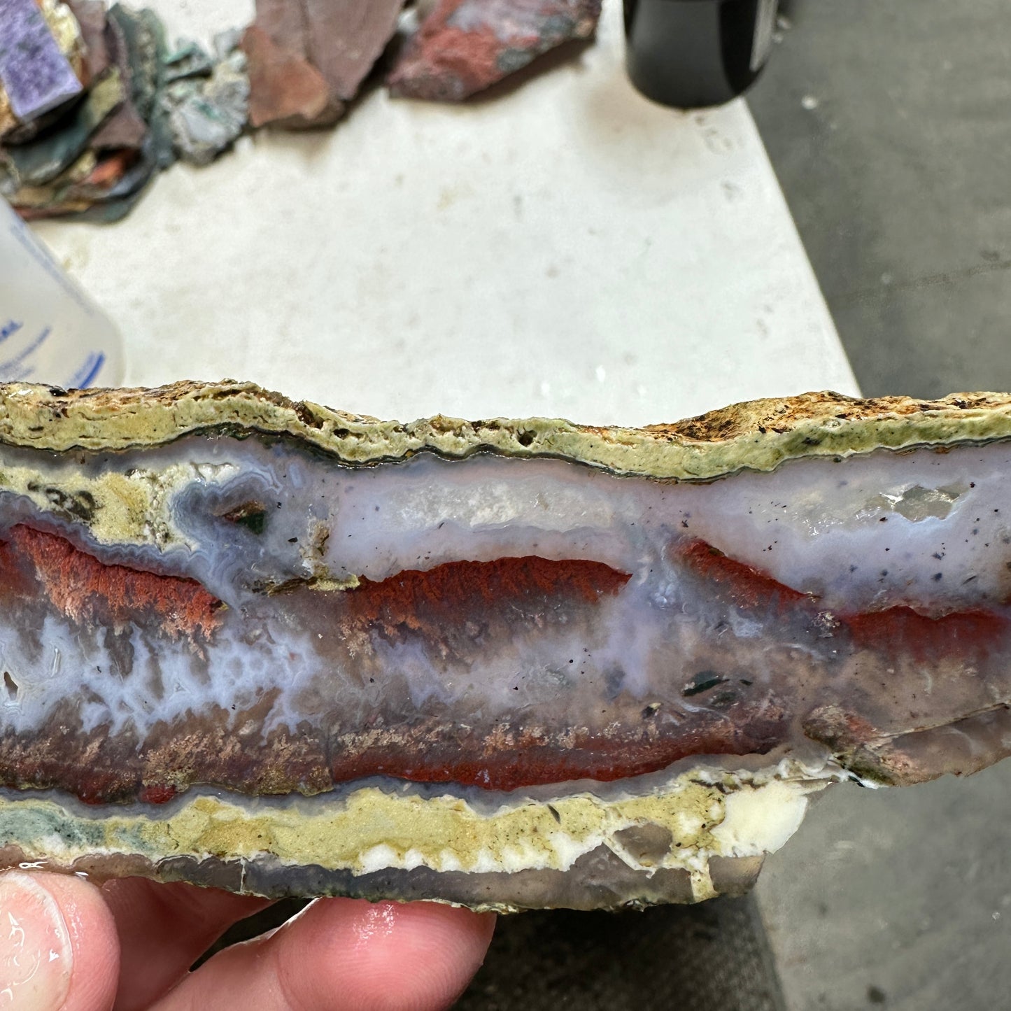 ECHO RIDGE AGATE Slab - 120 grams