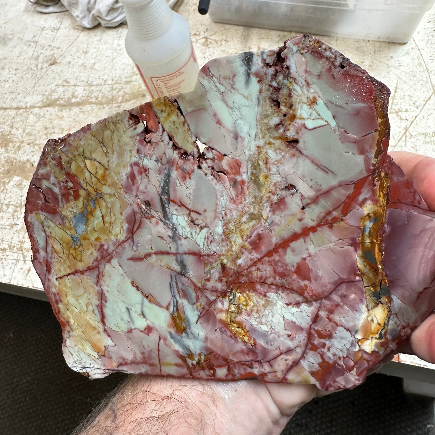 MESCALERO JASPER Slab - 326 grams