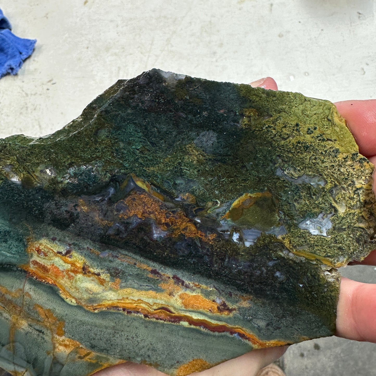 ECHO RIDGE JASPER Slab - 214 grams