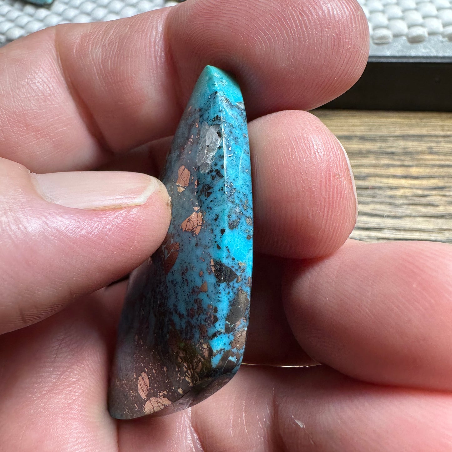 MORENCI2 TURQUOISE cabochon