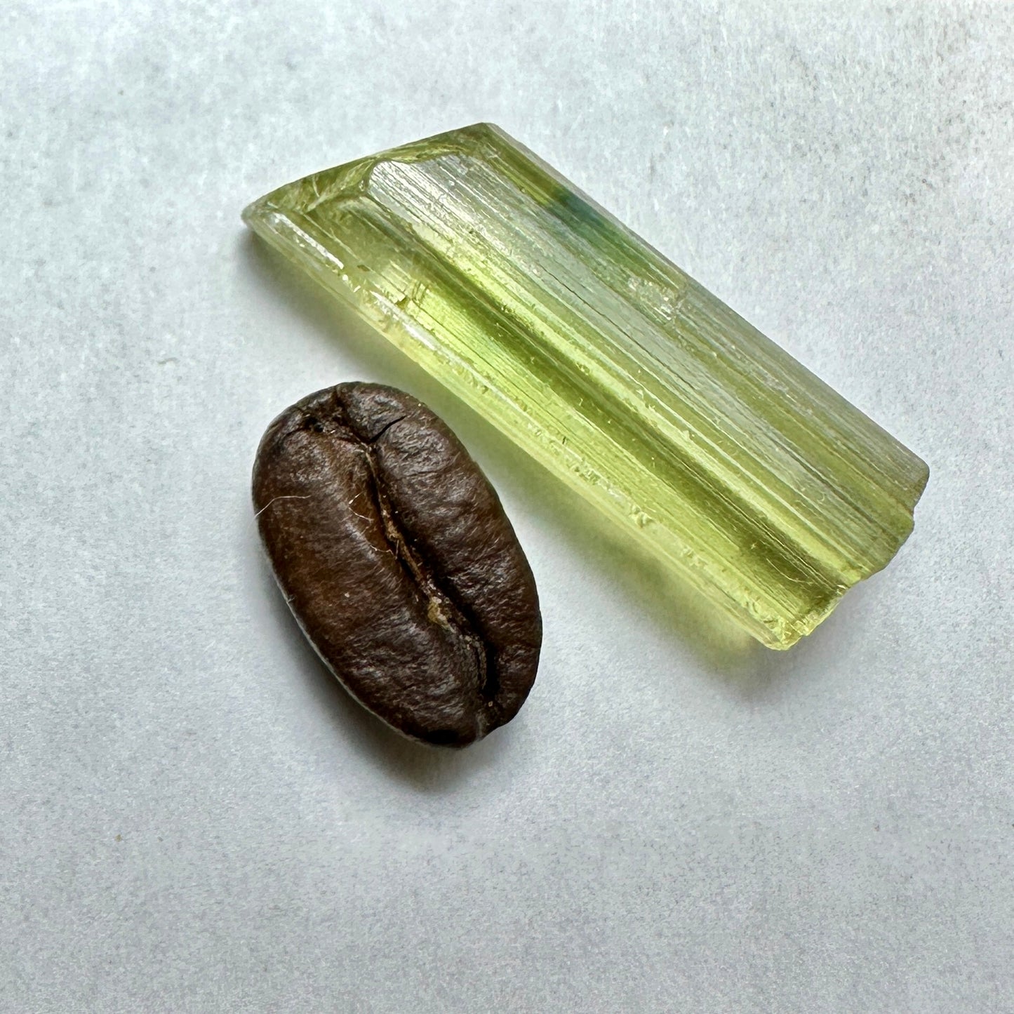 13.29ct GREEN TOURMALINE Facet Rough