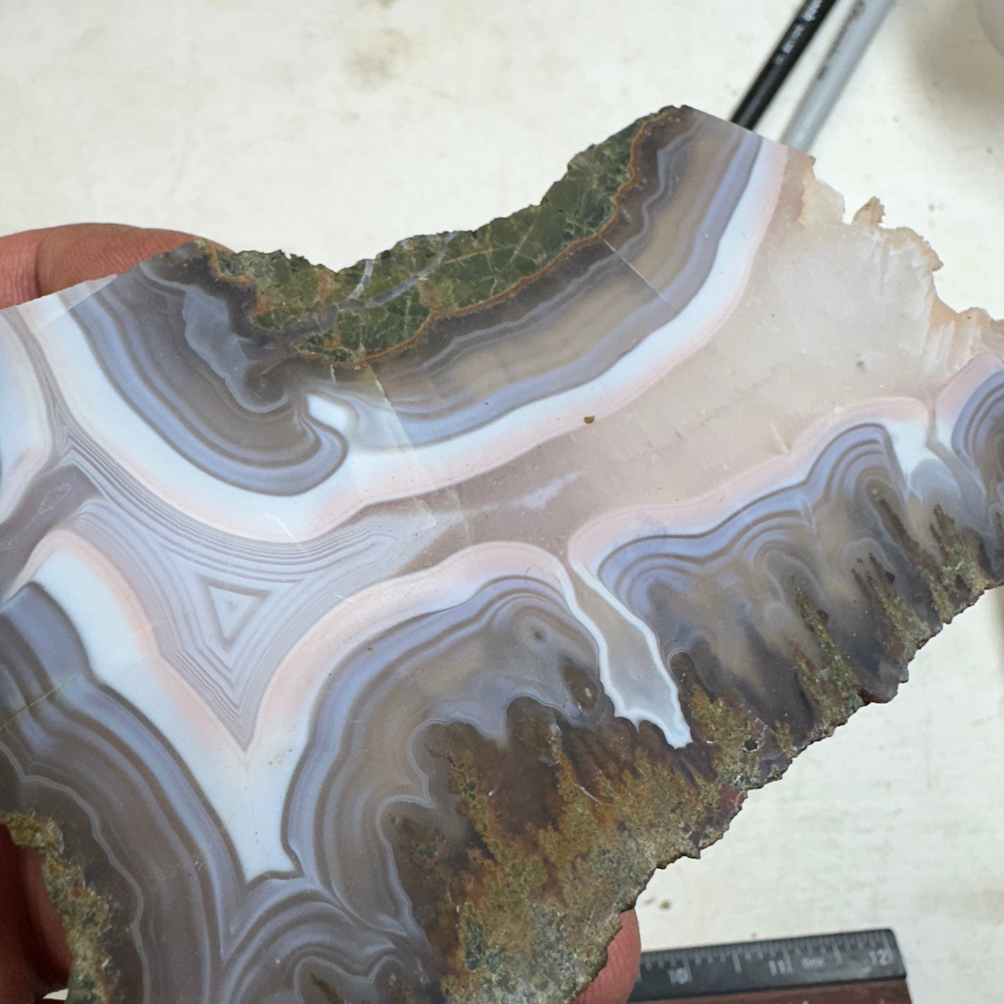 MOROCCAN KERROUCHEN AGATE Slab - 143 grams