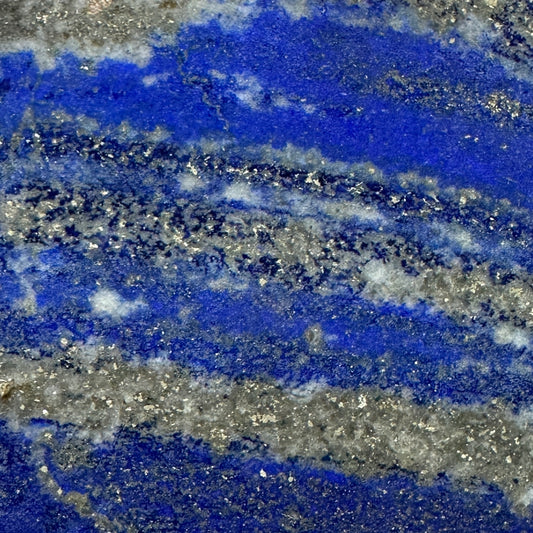 LAPIS LAZULI Faced End Cut Rough - 1.95 Pounds