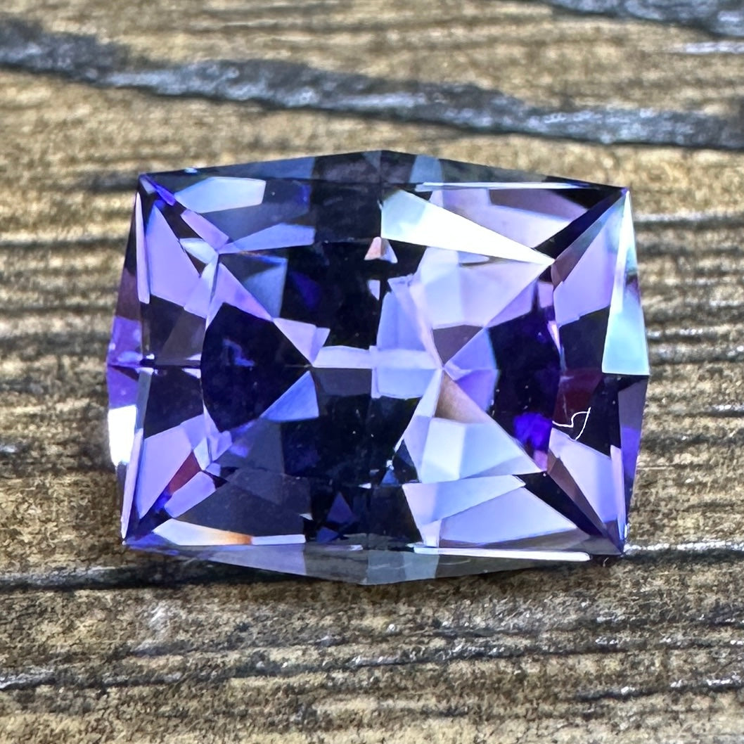 6.70ct Unheated TANZANITE Faceted Stone TAN004