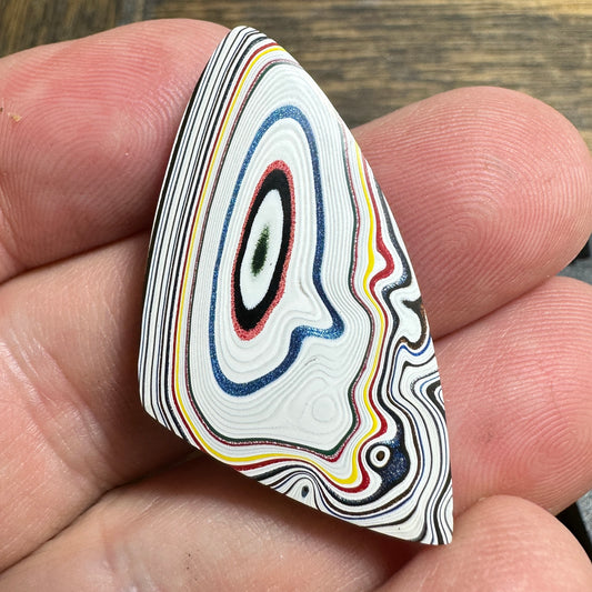 Kenworth Fordite cabochon