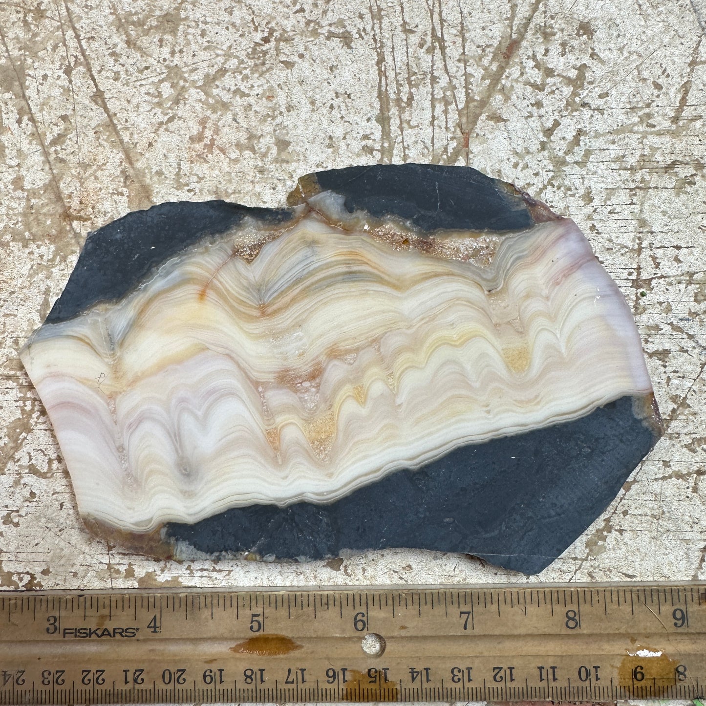 WINDY MOUNTAIN JASPER Slab - 207  grams