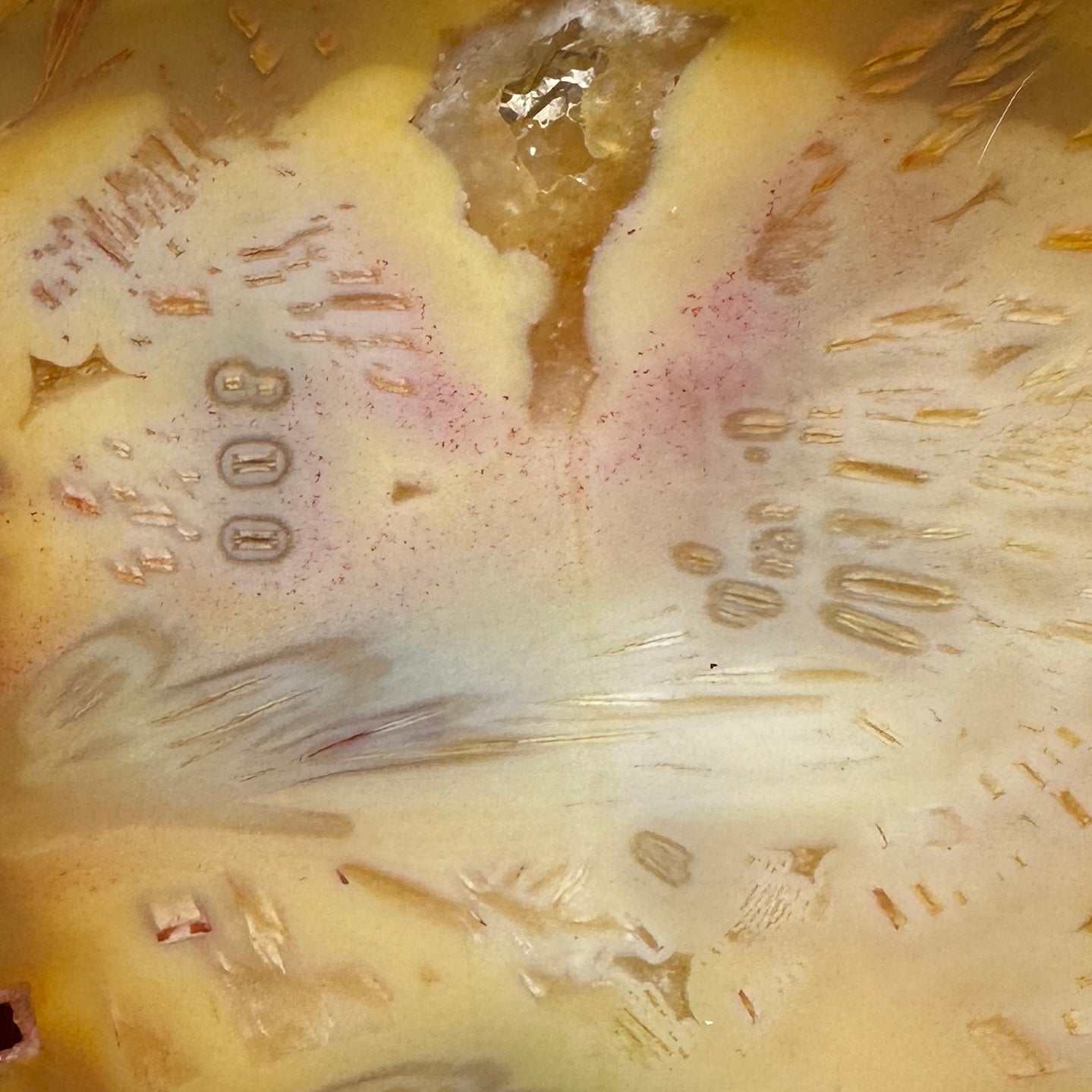 TUBE AGATE Slab - 166 grams