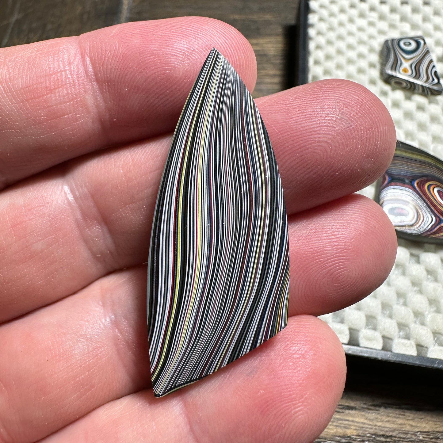 Jeep Fordite cabochon