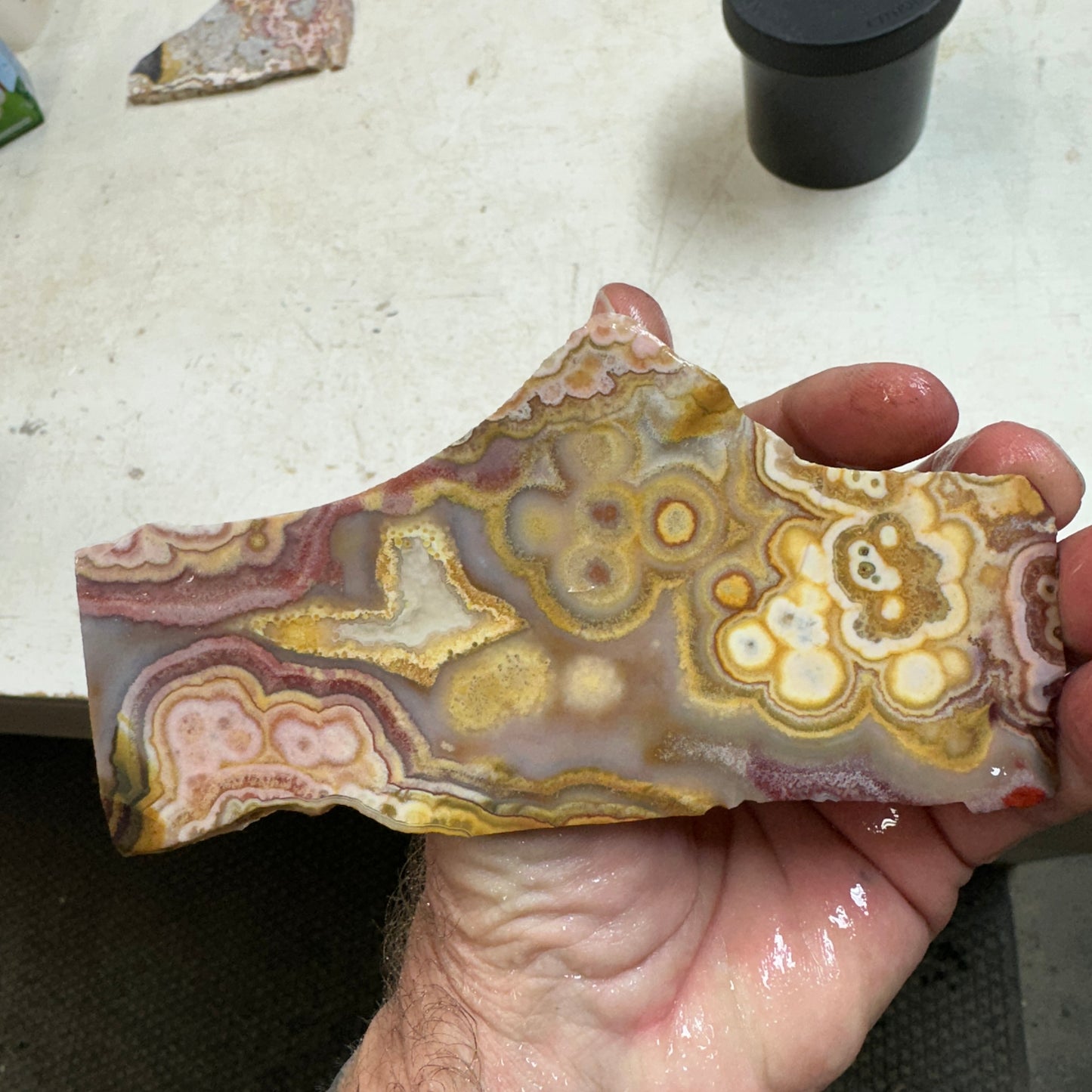 CRAZY LACE AGATE Slab - 165 grams