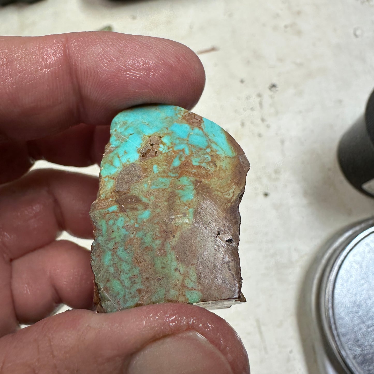 KINGMAN CEREMONIAL Turquoise rough - 59.8 grams