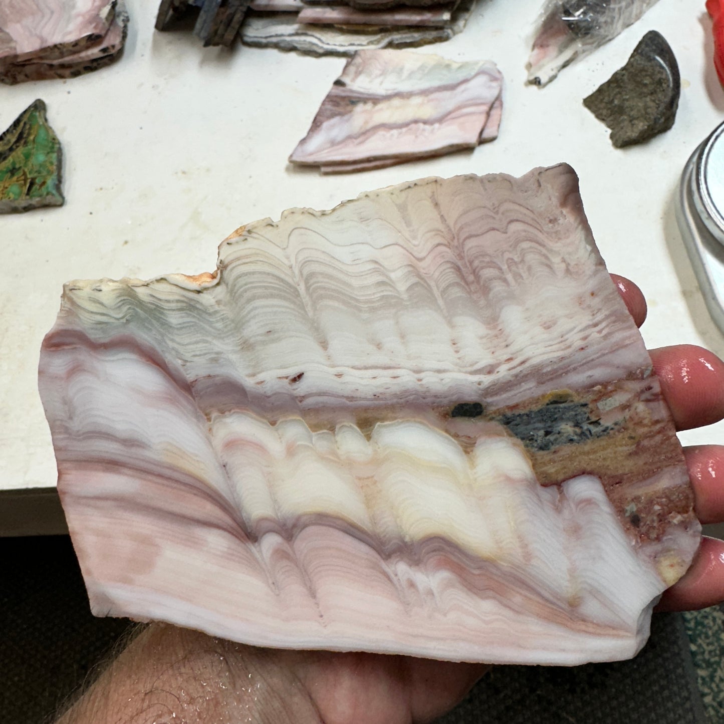 WINDY MOUNTAIN AGATE Slab - 267 grams