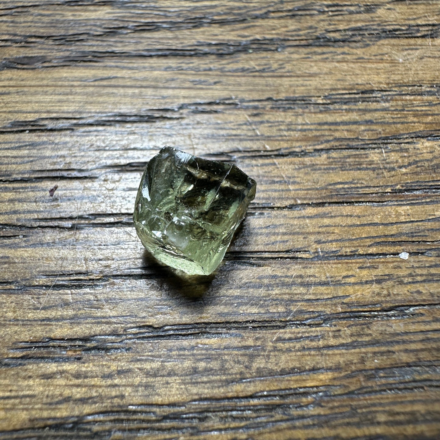 6.3ct GREEN APATITE Facet Rough