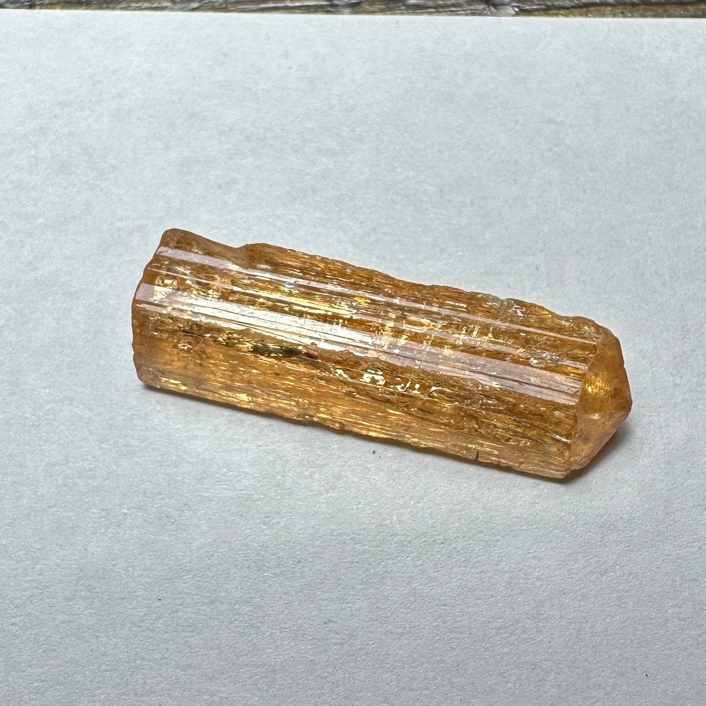 12.40ct IMPERIAL TOPAZ Facet Rough