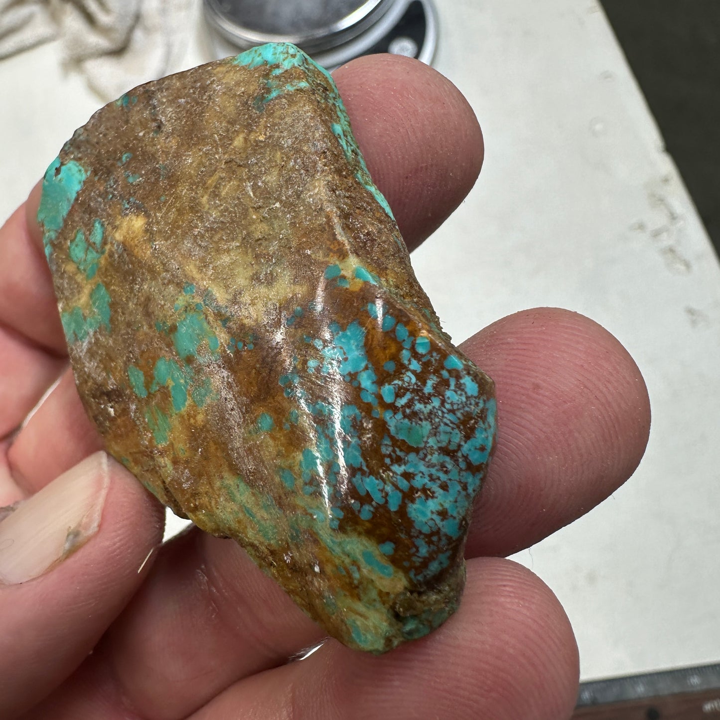 RISING PHOENIX Turquoise rough - 52 grams