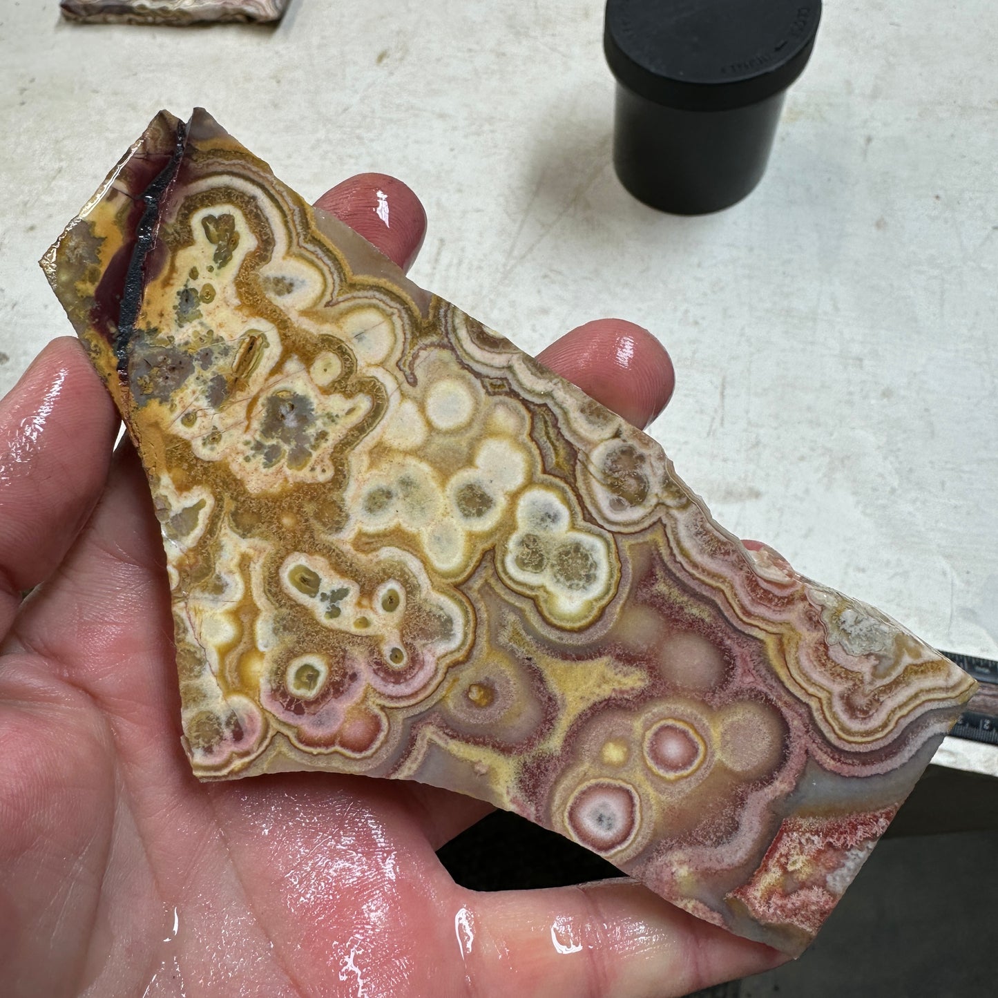 CRAZY LACE AGATE Slab - 175 grams