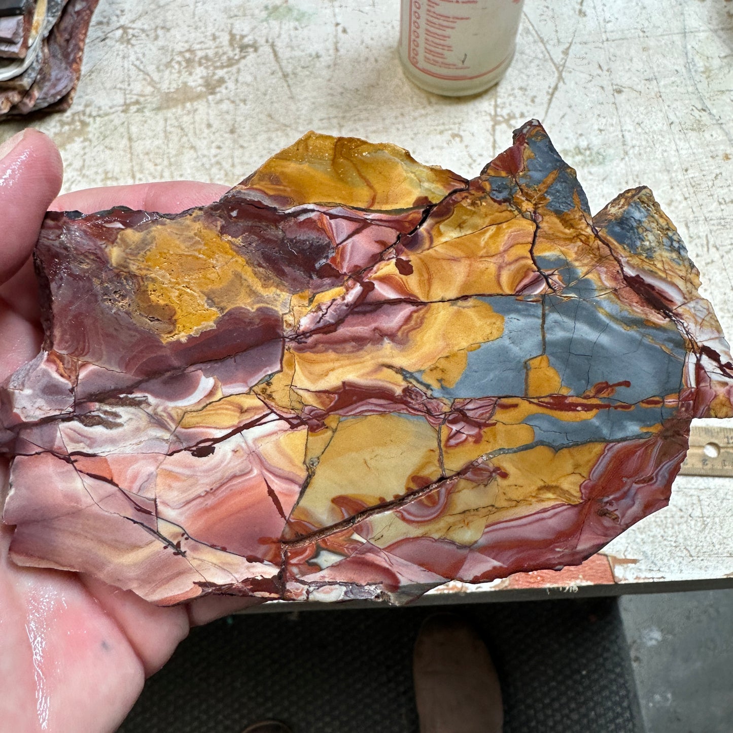 MESCALERO JASPER Slab - 179 grams