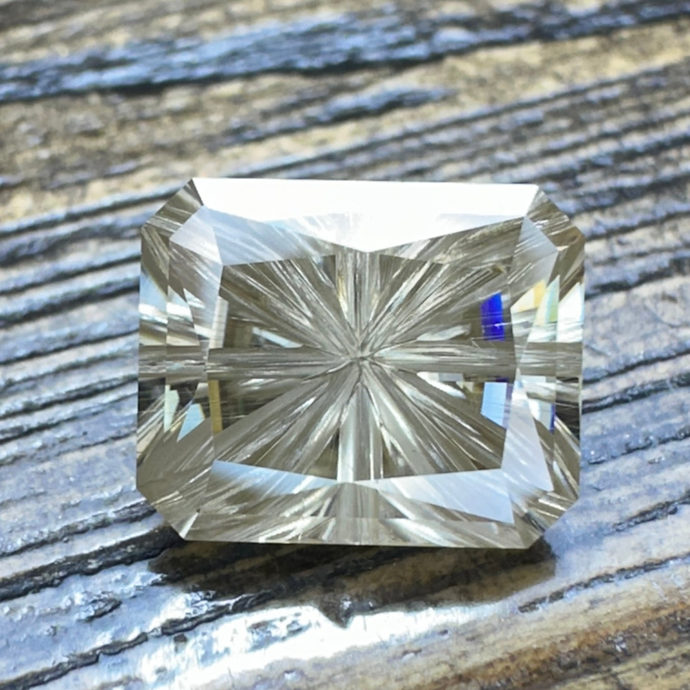 4.53ct NEEDLY MOISSANITE Faceted Stone LAB001