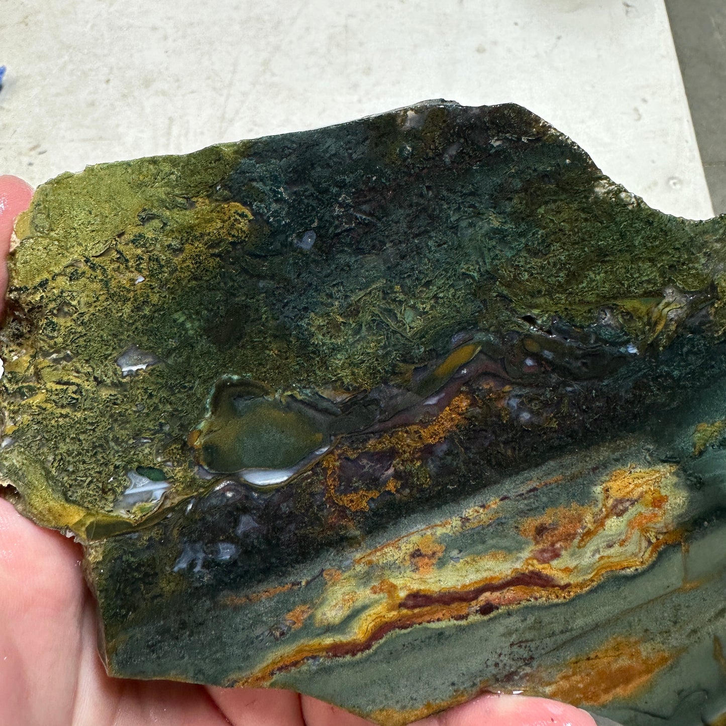 ECHO RIDGE JASPER Slab - 214 grams