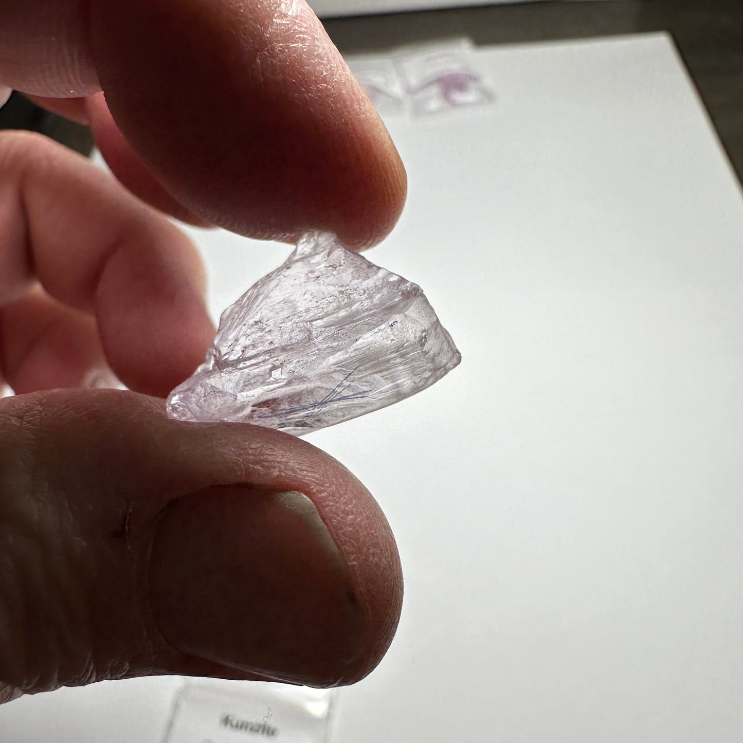 25.0ct KUNZITE Facet Rough