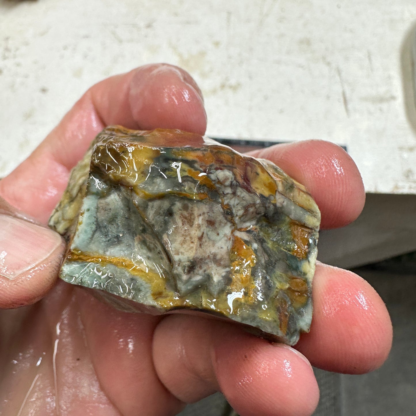 MORRISONITE JASPER Rough - 0.49 Pounds
