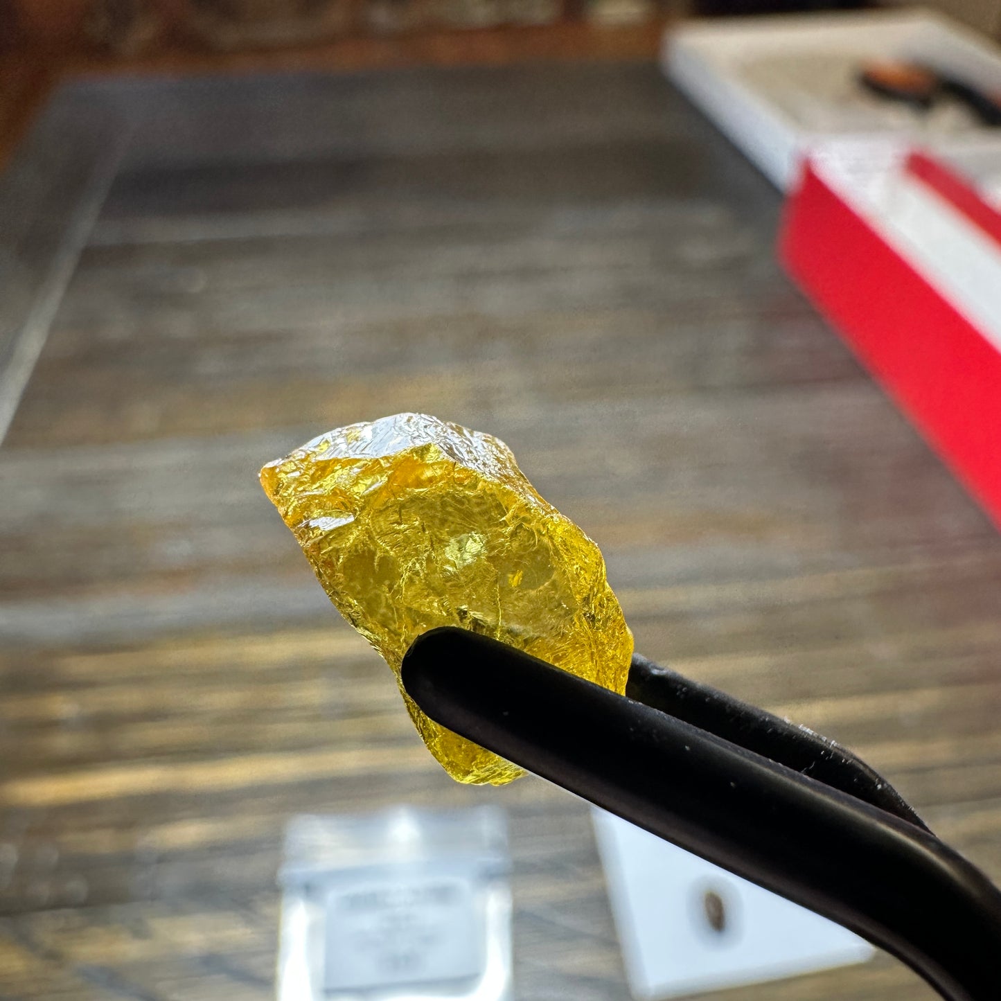 10.05ct GOLDEN APATITE Facet Rough