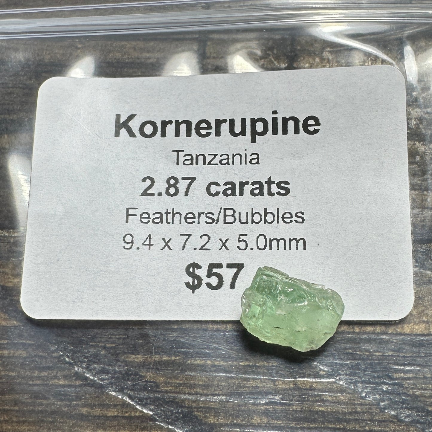 2.87ct KORNERUPINE Facet Rough