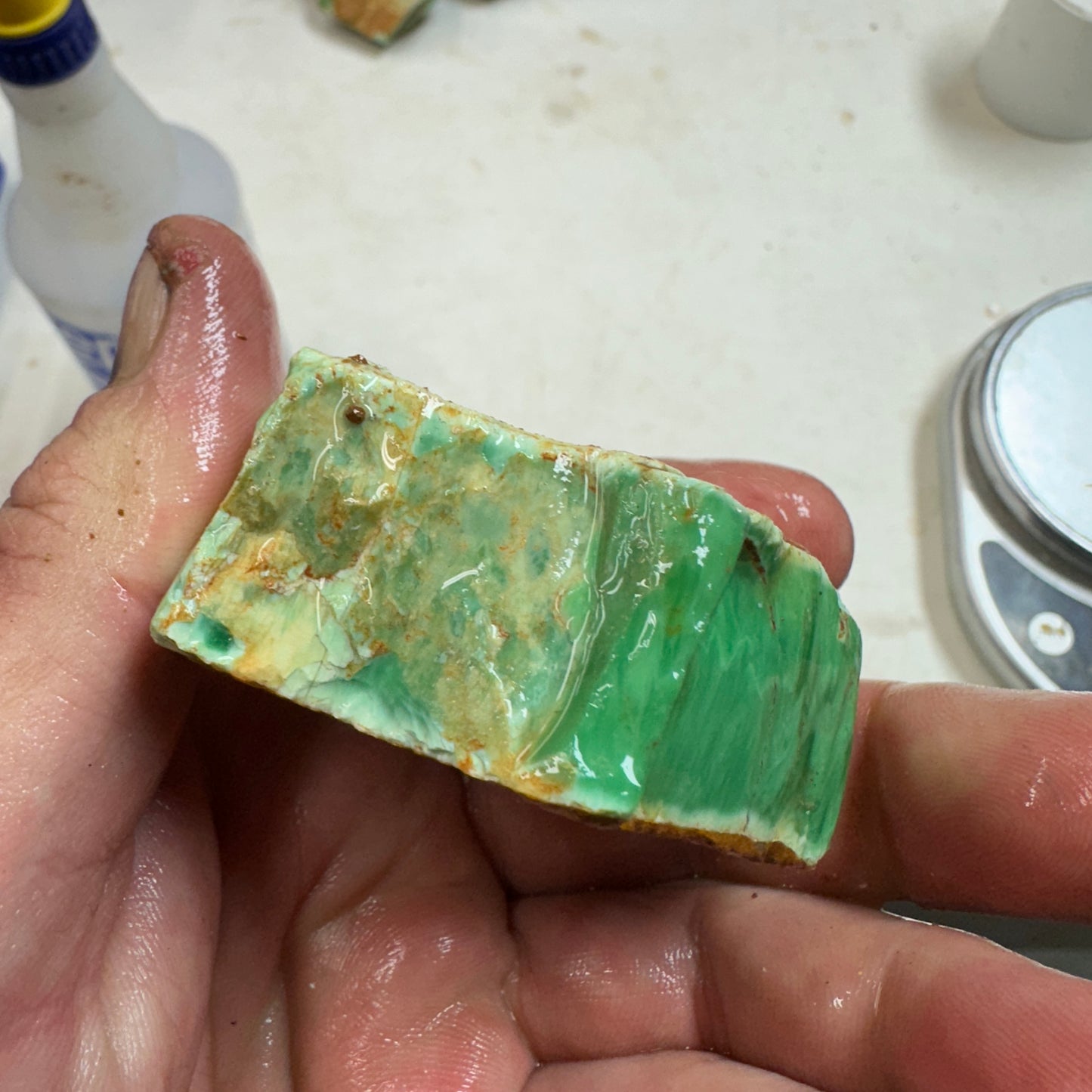 AUSTRALIAN VARISCITE Plate - 144 grams