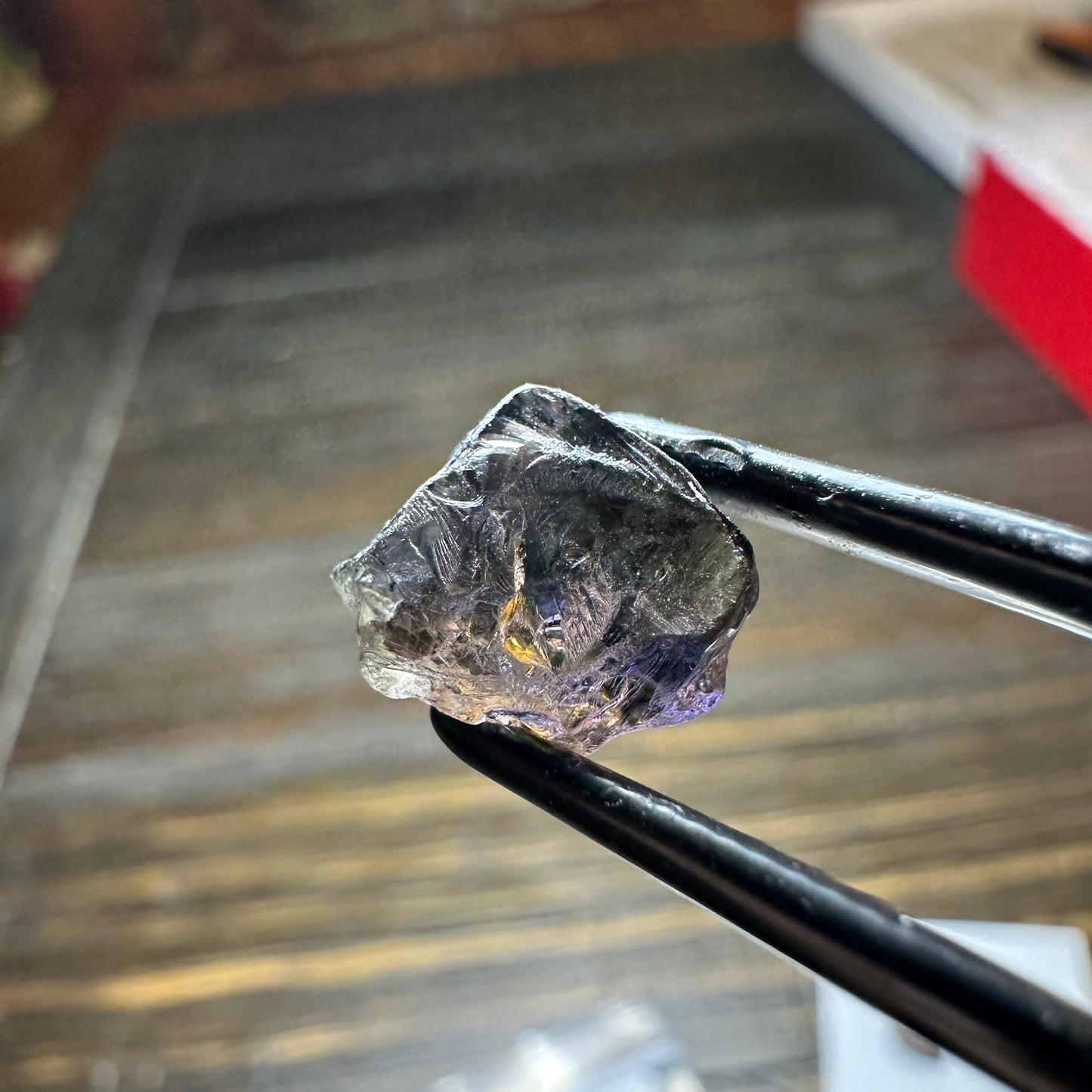 5.67ct unheated TANZANITE Facet Rough