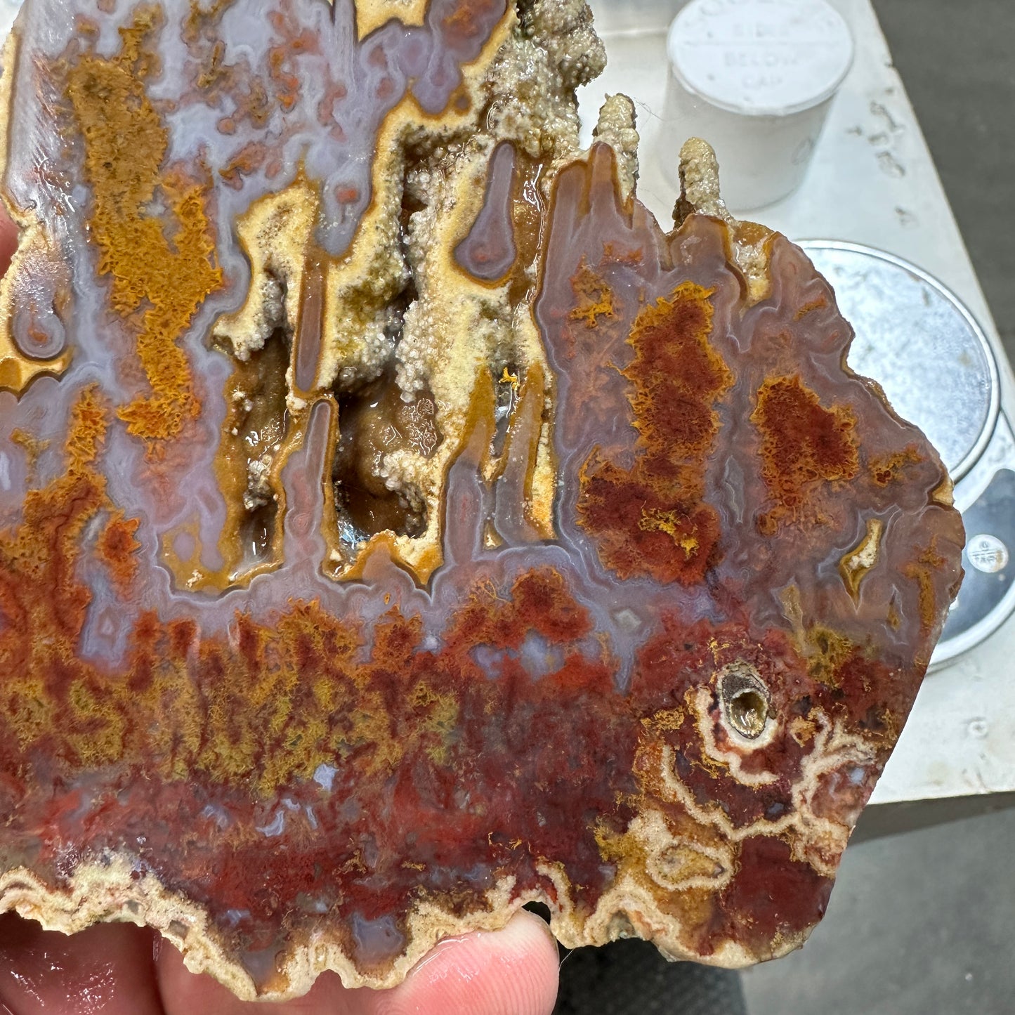 CATHEDRAL AGATE Slab - 267 grams