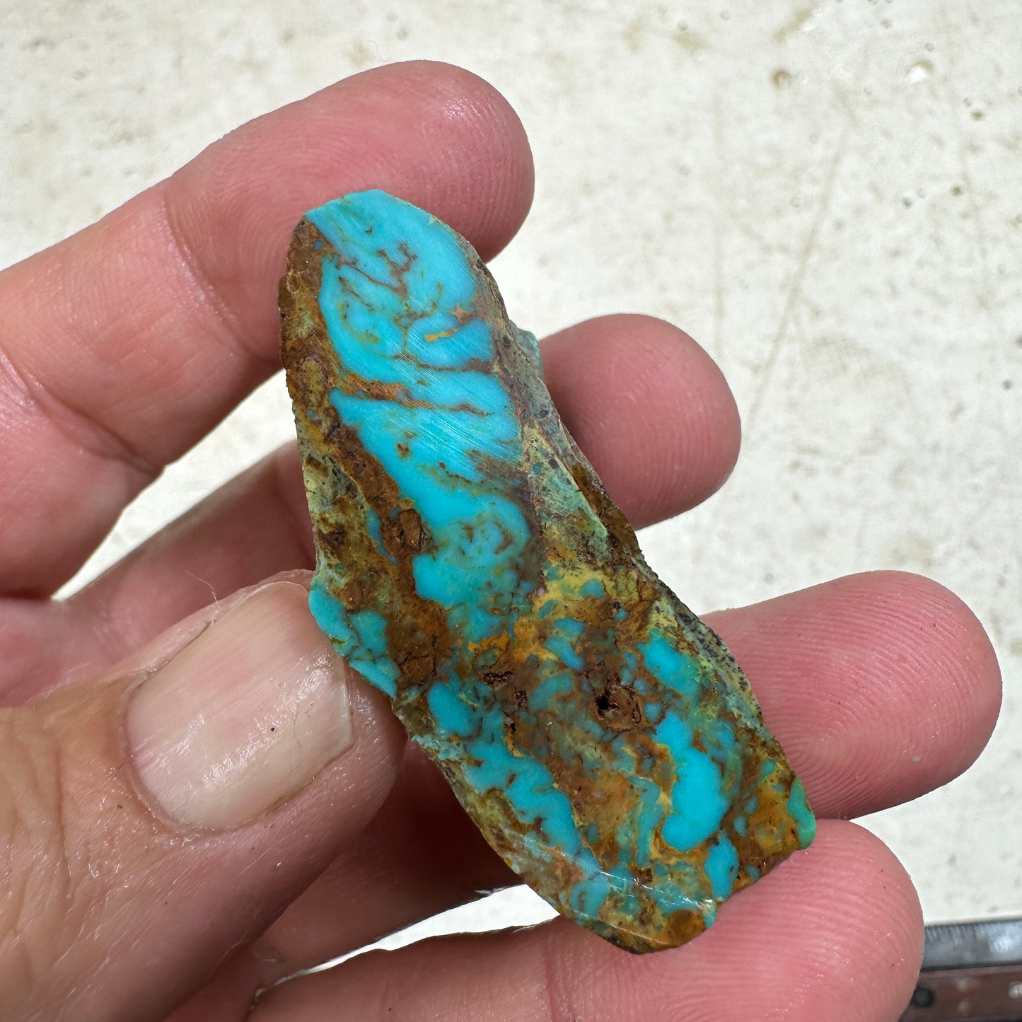 KINGMAN CEREMONIAL Turquoise rough - 45.0 grams