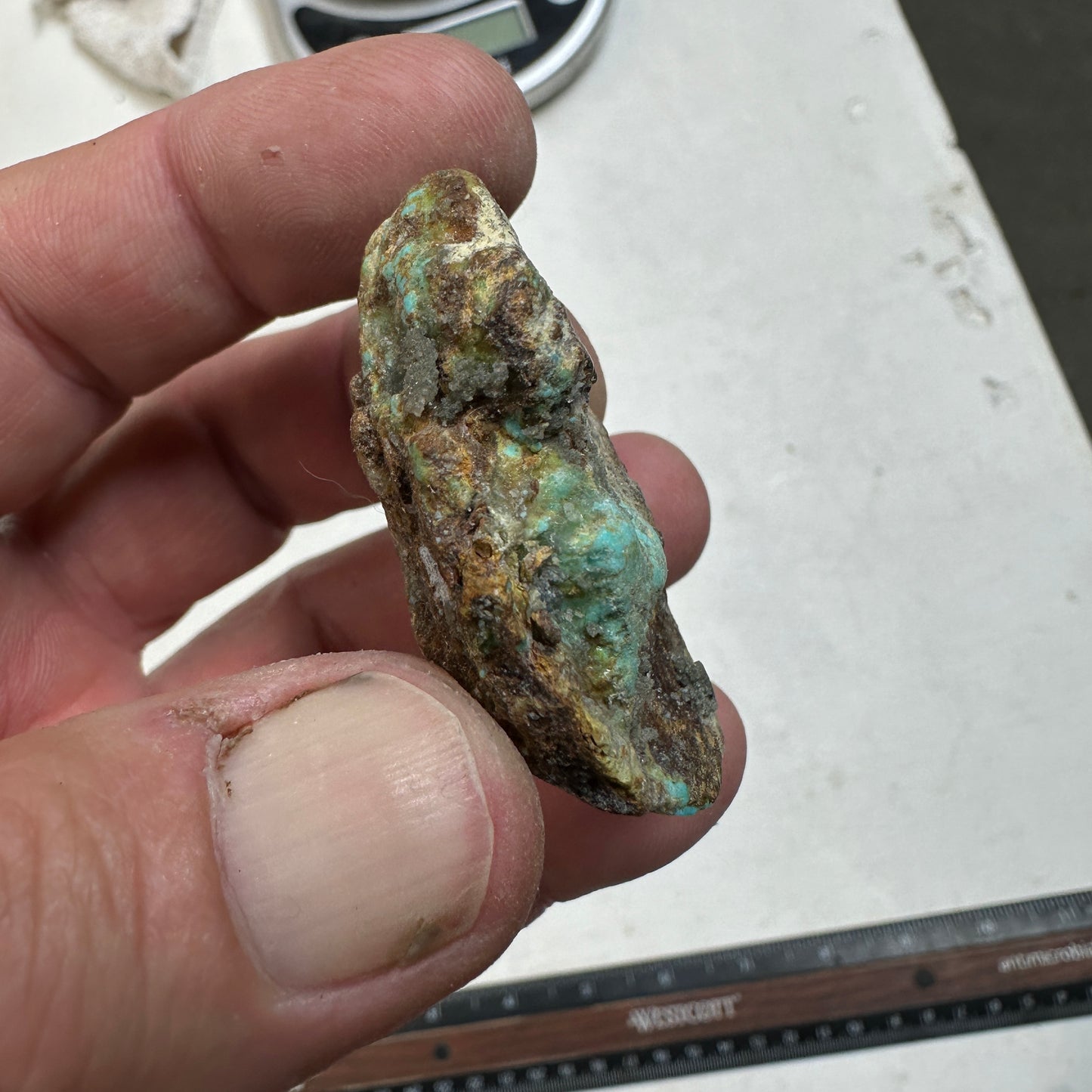 RISING PHOENIX Turquoise rough - 46 grams