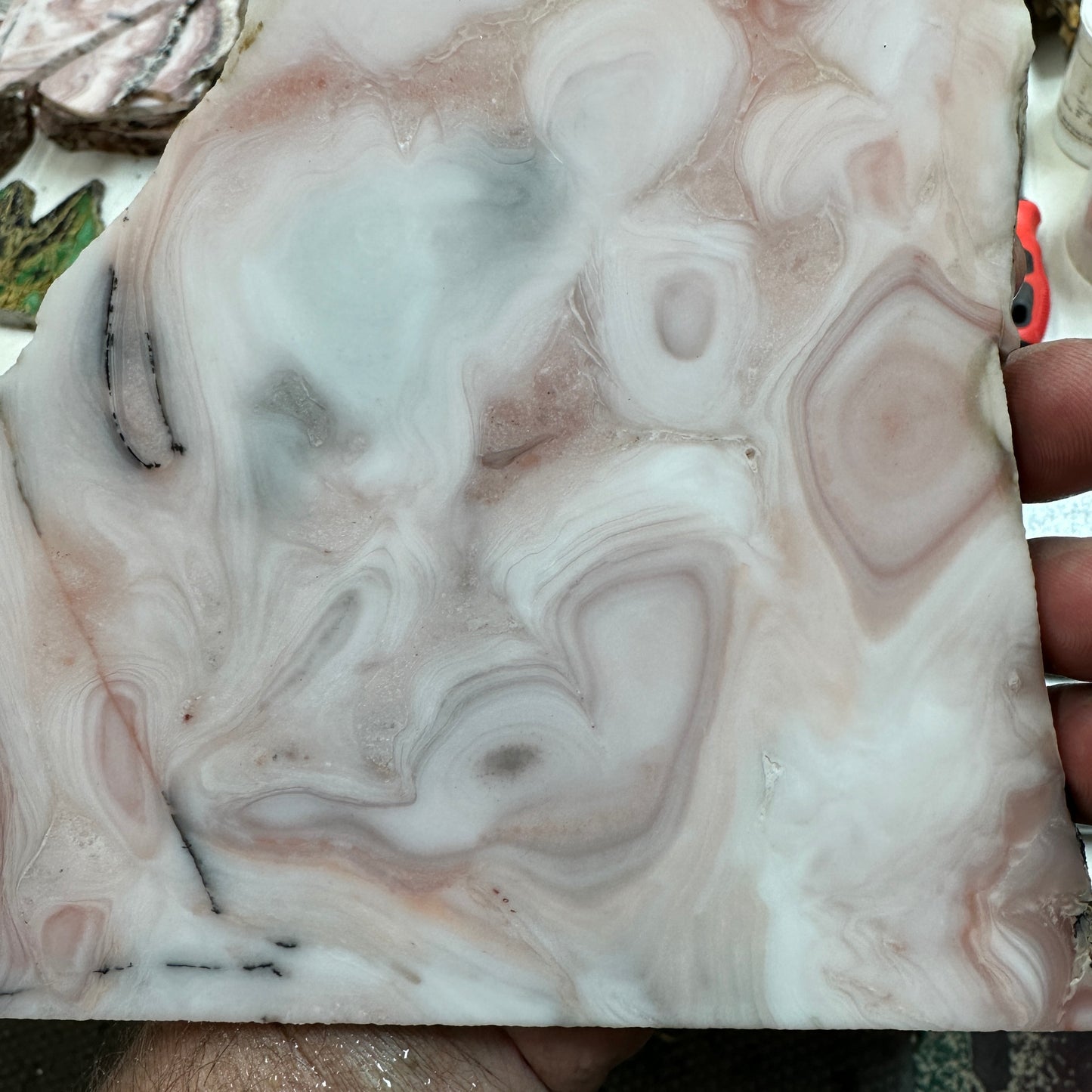 WINDY MOUNTAIN AGATE Slab - 545 grams